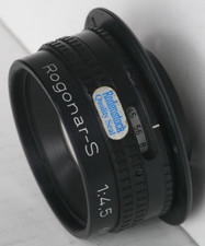 Vintage RODENSTOCK Rogonar-S 1:4,5 135mm powiększająca soczewka z pierścieniem mocującym.