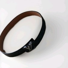 Louis Vuitton Mens Reversible Dress Belt Blac...