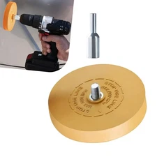 Eraser Wheel Decal Remover Tool Adhesive Remover For CarsWith Pad&Adapter