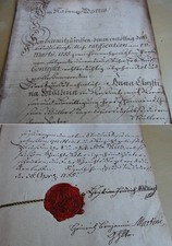 Letter of sale We&szlig;nitz & Naundorf (Gro&szlig;enhain) 1755: house sale M&uuml;ller to Krille