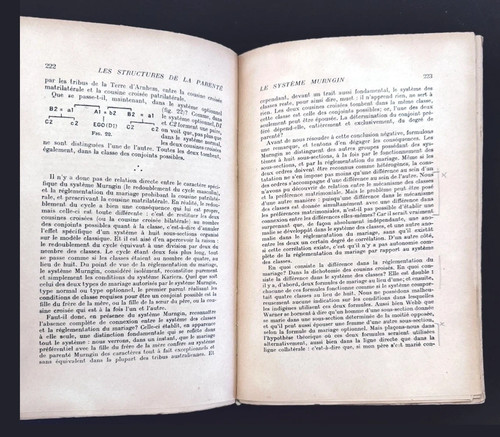 Claude Lévi-Strauss – Les Structures Élémentaires de la Parenté 1949, 1st Ed - Picture 3 of 10