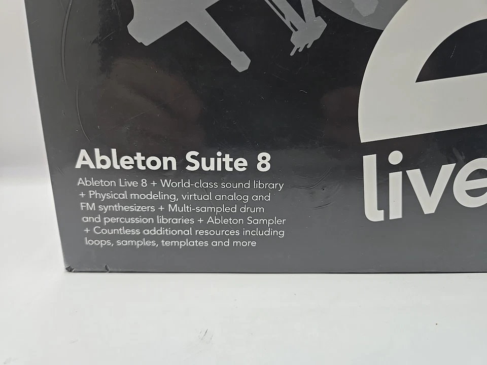 Ableton Suite 8 Live 8 Full Version OS & Windows New Sealed Free Shipping.  - Image 2 of 4