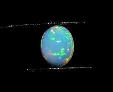 Natural Ethiopian Wello Fire Opal Cabochon Gemstone 8x10mm Loose AAA 04