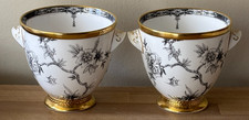Pair HOME James East Hampton Chippendale Chinoiserie Style Mantel Vases
