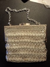 Festliche Abend-Handtasche, Glitzersteine, z. Abendkleid, Clutch, Abendmode