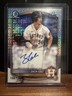 Zach Cole 2025 Bowman Chrome 1st HTA Choice Refractor Auto /150 Houston Astros