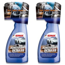 2x SONAX 02552410 XTREME KunststoffDetailer Innen+Außen Kunststoffpflege 500 ml