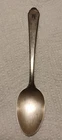 Lunt William & Mary Sterling Silver Monogram Teaspoon 6"