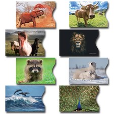 HozyFrozy 8 RFID Blocking Sleeves, Credit Card Protector, Multicolor