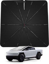 Windshield Sunshade Umbrella for Tesla Cybertruck, 54''x 60''x 61''  Vinyl