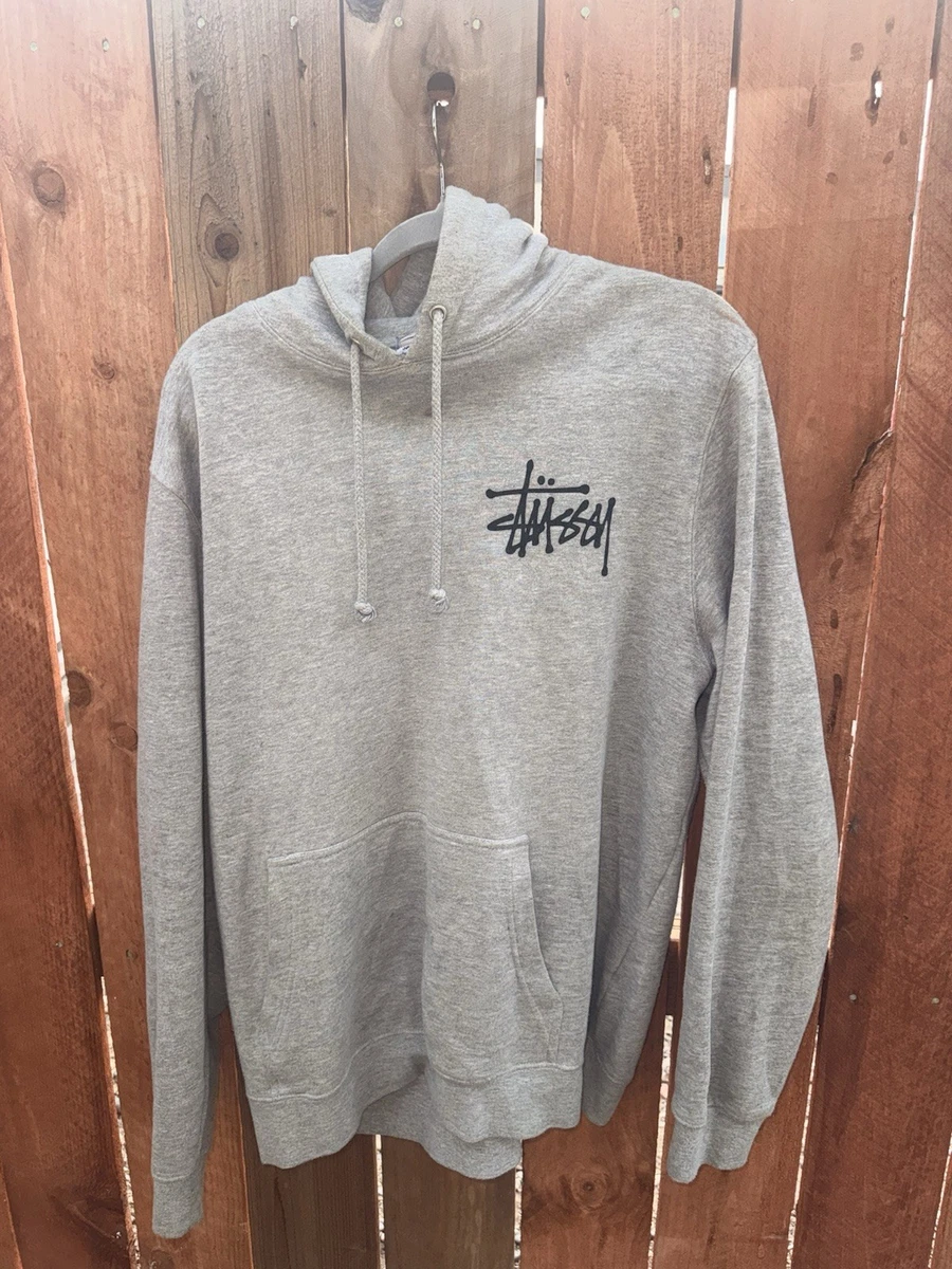 Gray Stussy Cotton Hoodies & Sweatshirts for Men for Sale | Shop