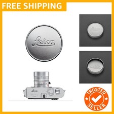Metal Silver Lens Cap Front Cover Compatible with Leica L39 E39 Caliber Lens ...
