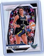 2024 Panini Prizm WNBA #43 Satou Sabally Silver Prizms