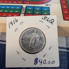 1916-P Standing Liberty Quarter Philadelphia, Highly Collectible Scarce Key Date