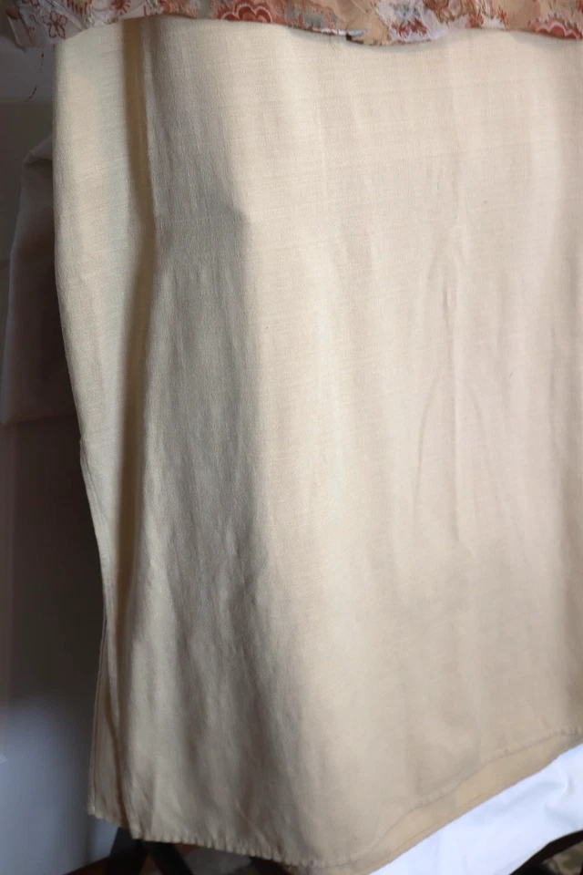 Vtg R&K Originals Women Sz 16 Sheath Dress Maxi w/ Jacket Buttery Yellow/Beige - Image 3 of 4