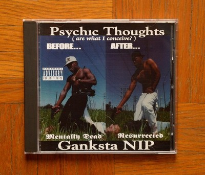 Ganksta Neu in Verpackung - Psychic Thoughts CD OG 1993 Horrorcore Rap a Lot Geto Boys RAR!