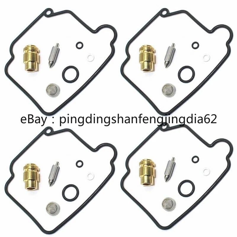 4X FOR Suzuki GSX-R 750 GR75A 1985-1987 GSXR750 X Carburetor repair kit Rebuild - Image 3 of 3