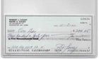 Bob Cousy WORCESTER Holy Cross Celtics Legend Signed 2000 Check Auto Autograph