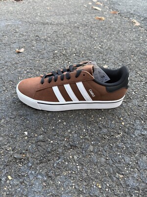 Adidas Campus Vulc Brown White Black Shoes IH5388 Men's Sizes