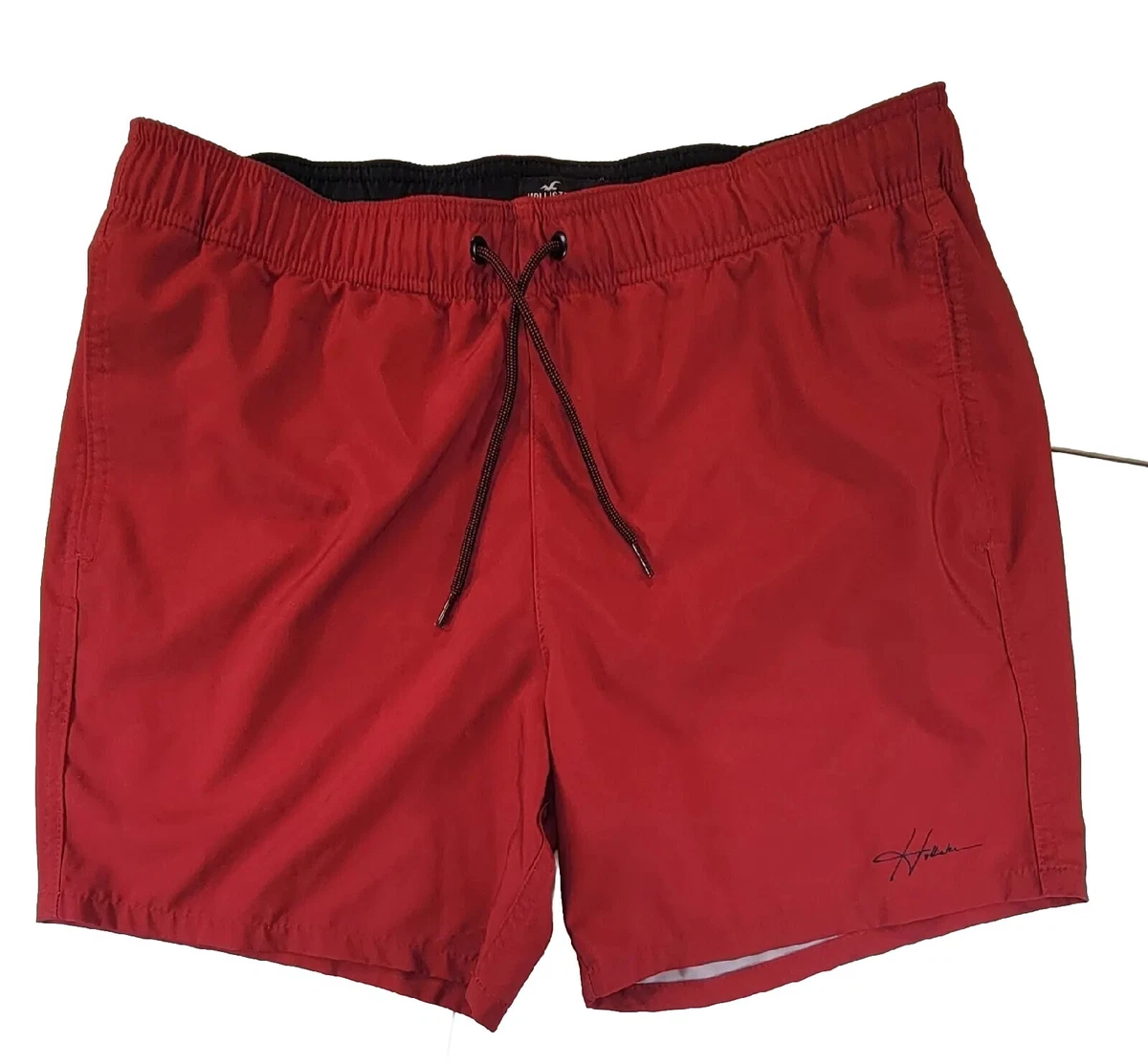 Hollister red top bathing suit