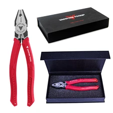VAMPLIERS 8" PRO Lineman's Pliers, Screw Extractor Tools Gift Set, VT-001-8GS