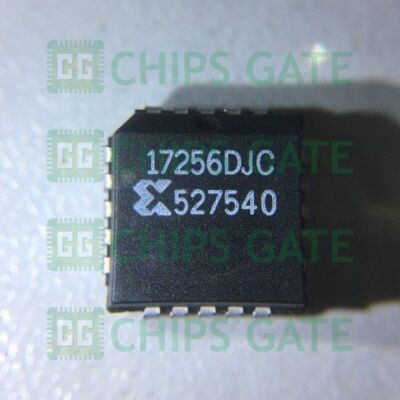 2PCS NEW XC17256DJC   9527+ PLCC-20 #A6-22
