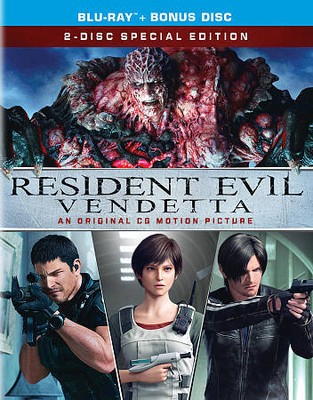 RESIDENT EVIL: VENDETTA NEW BLU-RAY DISC