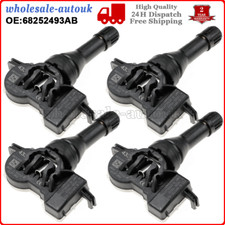 4pcs Tire Pressure Monitoring Sensor TPMS 68252493AB Fits Jeep Renegade 433MHZ
