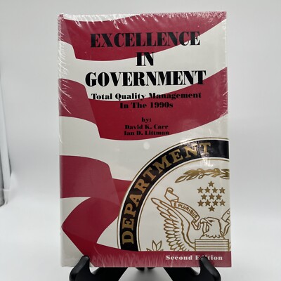 Excellence in Government Total Quality Management in the 1990s David K Carr NEW
