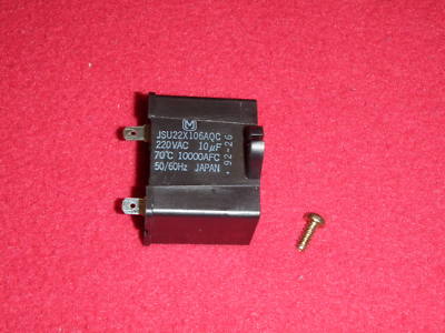 10 uF Run Capacitor for Motor in Zojirushi Bread Maker Model BBCC-M15 BBCC-N15