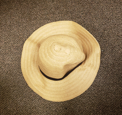 Packable Braided Straw Hat Size 