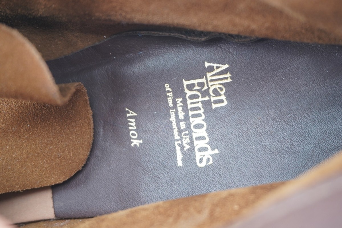 NEW | $425 ALLEN EDMONDS 11.5 A AMOK CHUKKA SNUFF SUEDE BOOT  display picture 1