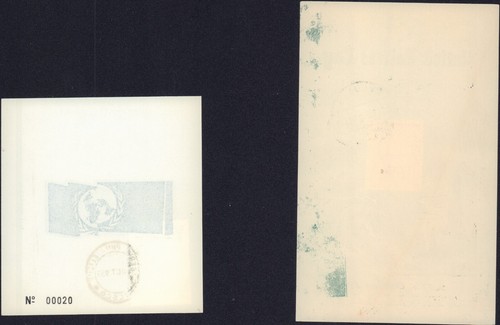THAILAND 1959-1960 LIMITED EDITION FDC UNITED NATIONS CARD NUMBERED COVER 347 - Picture 2 of 2