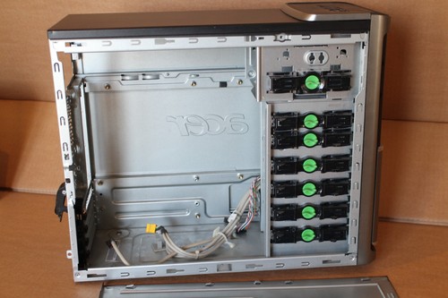 ACER VERITON M460 STEEL PC CASE GAMING VINTAGE FULL METAL ACIER RETRO BON ETAT - 第 4/16 張圖片