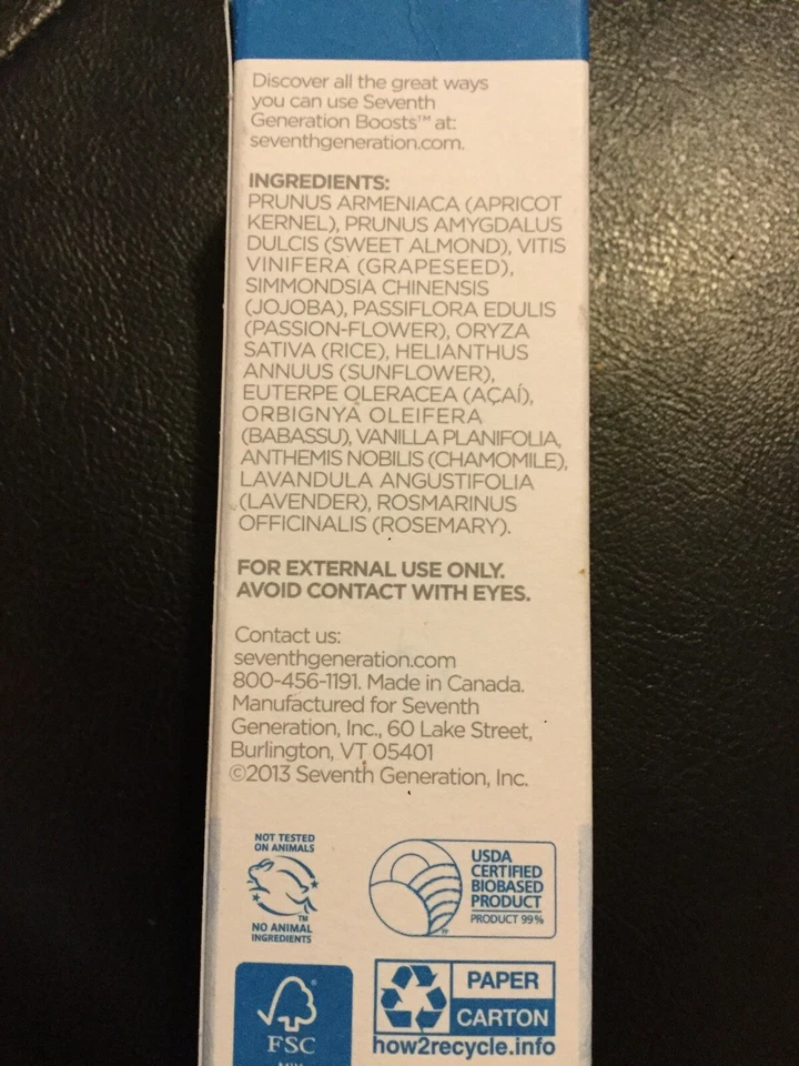 Seventh Generation Boost - Suero hidratante para la piel con jajoba, 1,5 onzas Foto 3 de 4