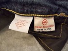 AG ADRIANO GOLDSCHMIED "THE SHORTY" CROP/CAPRI BLUE DENIM JEANS SIZE 29 EUC — photo 3