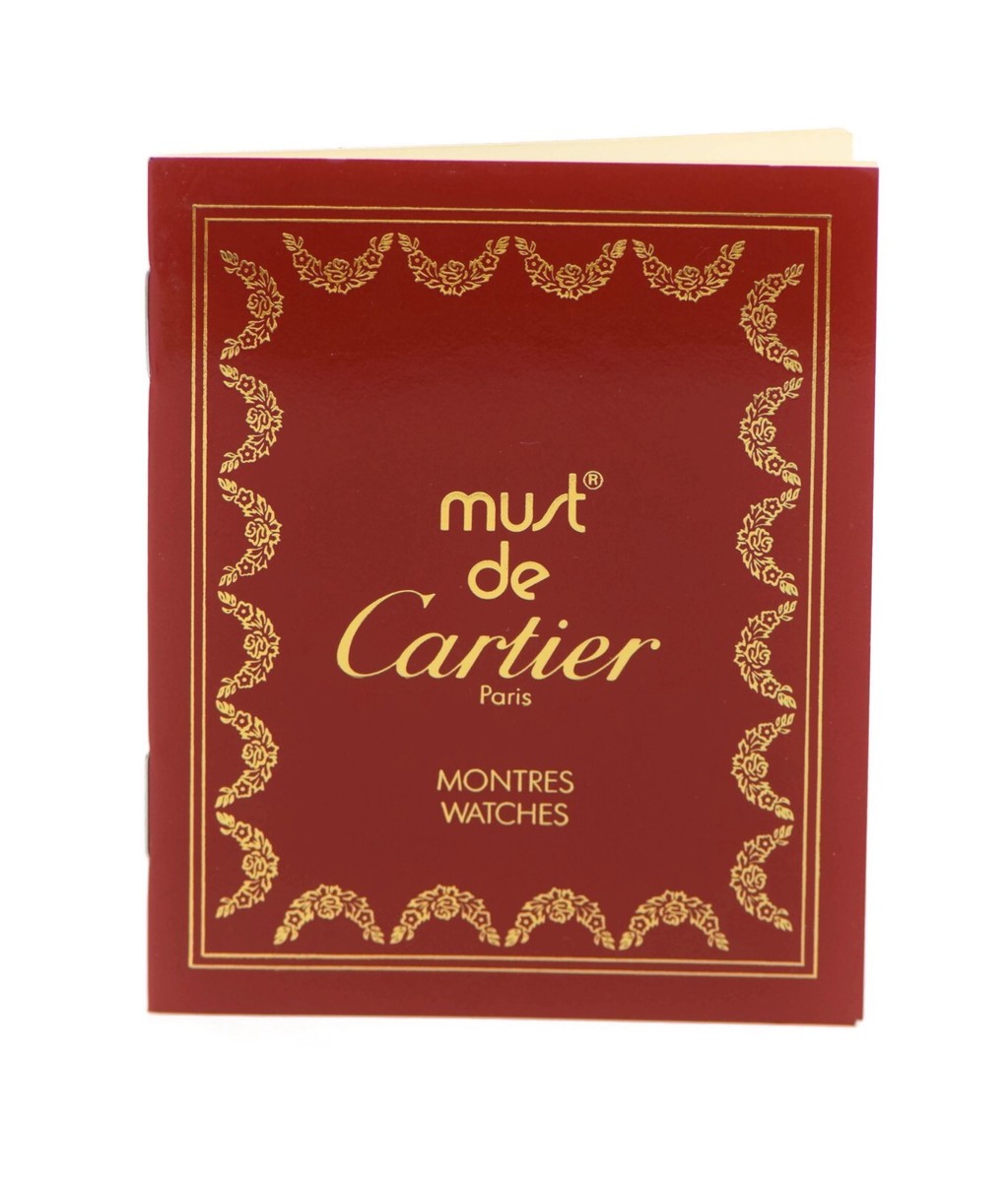 Cartier Must De Booklet Manual | eBay