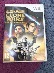 Star Wars The Clone Wars Republic Heroes Nintendo Wii Ebay