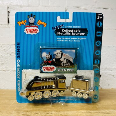Spencer Limited Edition Metallic Paint Thomas & Friends Take N Play Along Train