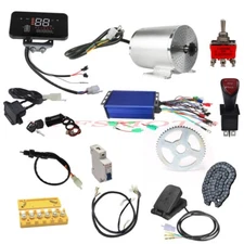 72V 3000W Brushless Motor Controller Pedal for 3 Wheel 4 Wheeler Go Kart Golf US