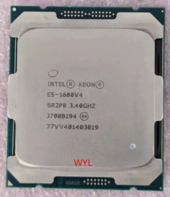 Intel Xeon E5-1680 v4 SR2P8 3.40GHz 20MB 8-Core LGA2011-3 CPU Processor