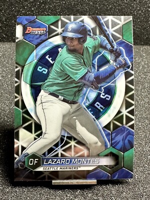 2023 Bowman s Best Top Prospects LAZARO MONTES  #TP6 Mariners  FREE SHIPPING