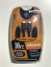 GE Firewire Universal Cable All-In-One 10 ft. IEEE 1394 - BRAND NEW