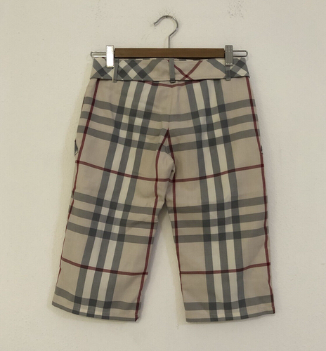 BURBERRY Fantasy Beige Kids Pants Size 10 Years - Picture 5 of 10