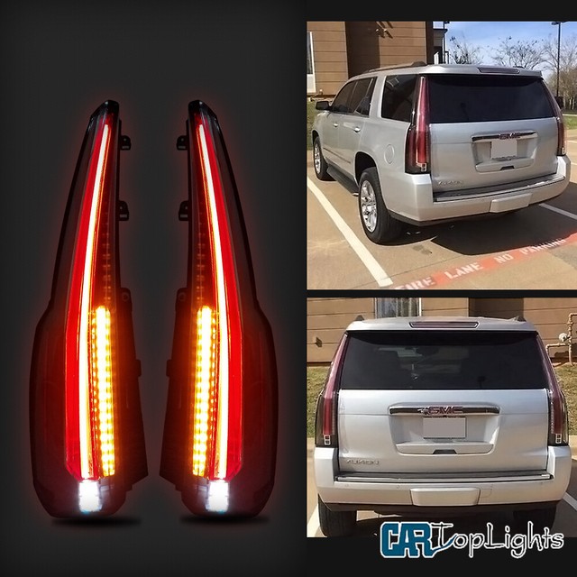 LED Tail Lights For GMC Yukon Denali 20152020 Rear Lamp Cadillac