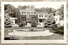 Eden Ezer San Brush Colorado Sanitarium 1951 Real Photo Postcard RPPC 3524
