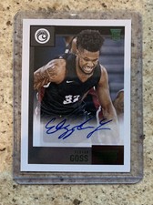 2021-22 Chronicles Draft SCORE ROOKIE AUTO RC ELYJAH GOSS #SR-EGO Green Foil