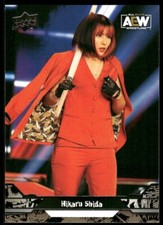 2023 Upper Deck AEW Gold #30 Hikaru Shida wrestling card