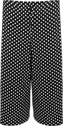 Pantalones Cortos Culottes Mujer Pierna Ancha Damas Elástico Estampado Elástico Talla Grande - Imagen 22 de 38