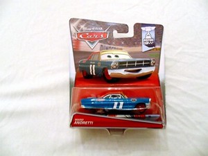 VINTAGE DISNEY PIXAR "CARS" #11 MARIO ANDRETTI DIECAST CAR 1/64 SCALE